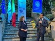 Rotary Saluzzo, serata dell'insediamento del nuovo presidente Giuseppe Sapino- Foto Luigi Fassino
