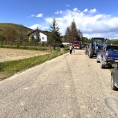 Nel pomeriggio di ieri l'incidente all'altezza del civico 20 di regione Val Rubiagno a Vezza d'Alba