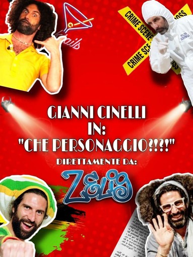 Gianni Cinelli porta i suoi “personaggi” al Teatro del Poi Gianni Cinelli porta i suoi “personaggi” al Teatro del Poi