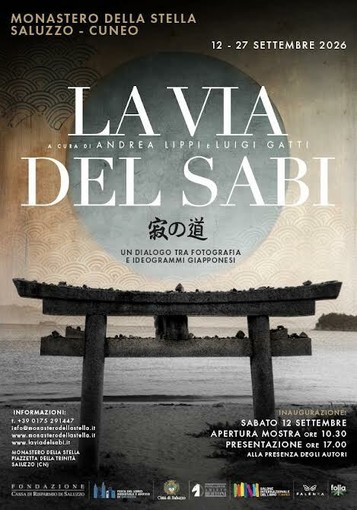 La locandina della mostra "La via del Sabi" La locandina della mostra "La via del Sabi"