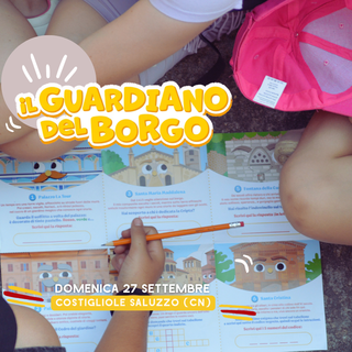 Costigliole Saluzzo, a caccia del Guardiano del borgo: passeggiata musicale per famiglie alla Sagra dell'Uva Quagliano