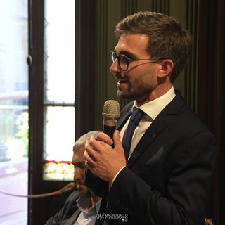 Il sindaco di Alba Alberto Gatto (Foto Mauro Gallo)