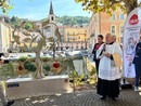 La benedizione di don Flavio Begliatti, vicario generale