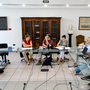 La seduta della IV Commissione albese La seduta della IV Commissione albese
