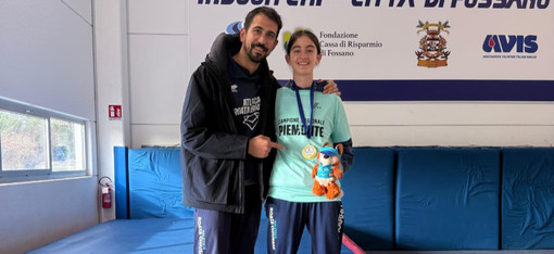 Annalisa Magliano è campionessa regionale indoor Under 16 di salto triplo