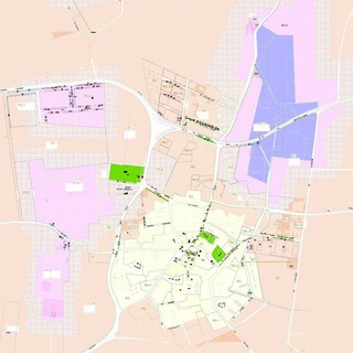 La mappa del nuovo Piano di Risanamento Acustico di Lagnasco