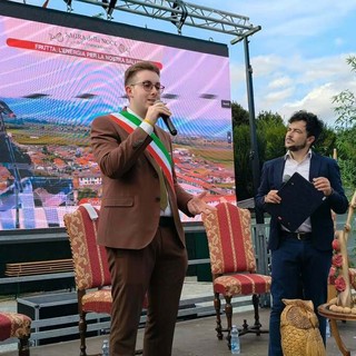 L'inaugurazione della Sagra della Noce e della Frutta a guscio dello scorso anno