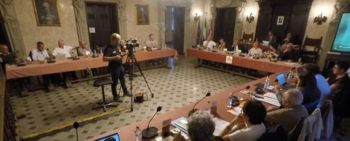 La seduta del Consiglio comunale