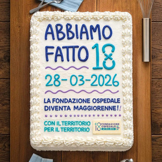 La Fondazione Ospedale Alba-Bra diventa “maggiorenne”: 18 anni di progetti e una nuova area sportiva dentro l’ospedale
