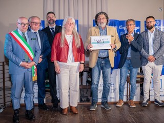 Al centro Anna Maria e Bruno Grasso Al centro Anna Maria e Bruno Grasso