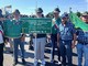 Rappresentanti del gruppo Ana Saluzzo a Gemona Rappresentanti del gruppo Ana Saluzzo a Gemona