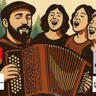 Immagine dalla locandina dell'evento &quot;Chantar e dançar&quot;