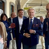 Luca Cordero di Montezemolo è cittadino onorario di Mondovì: "Nella vita ho avuto passione e fortuna" [FOTO E VIDEO]