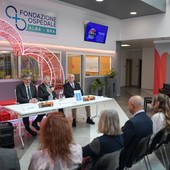 Alcuni momenti del momenti della visita all'Ospedale di Verduno negli scatti di Mauro Gallo