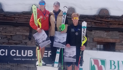 SCI ALPINO / Ad Alagna Valsesia vittoria dell'aspirante Francesco Sadowski dell’Equipe Limone SCI ALPINO / Ad Alagna Valsesia vittoria dell'aspirante Francesco Sadowski dell’Equipe Limone