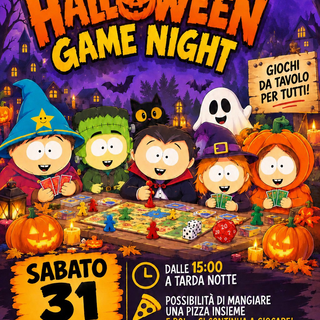 Halloween Game Night a Cinzano: un'intera giornata dedicata ai giochi da tavolo Halloween Game Night a Cinzano: un'intera giornata dedicata ai giochi da tavolo