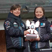 Equipe Limone con il premio dell'Uovo d'Oro di Sestriere