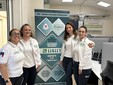 Momenti del tour inaugurale all'ospedale di Saluzzo Momenti del tour inaugurale all'ospedale di Saluzzo