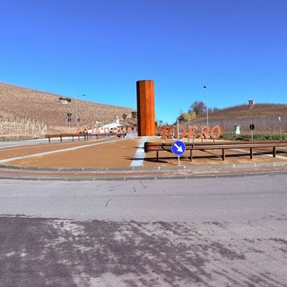 Corneliano d’Alba, completata la nuova rotonda dei Mombelli sulla SP10
