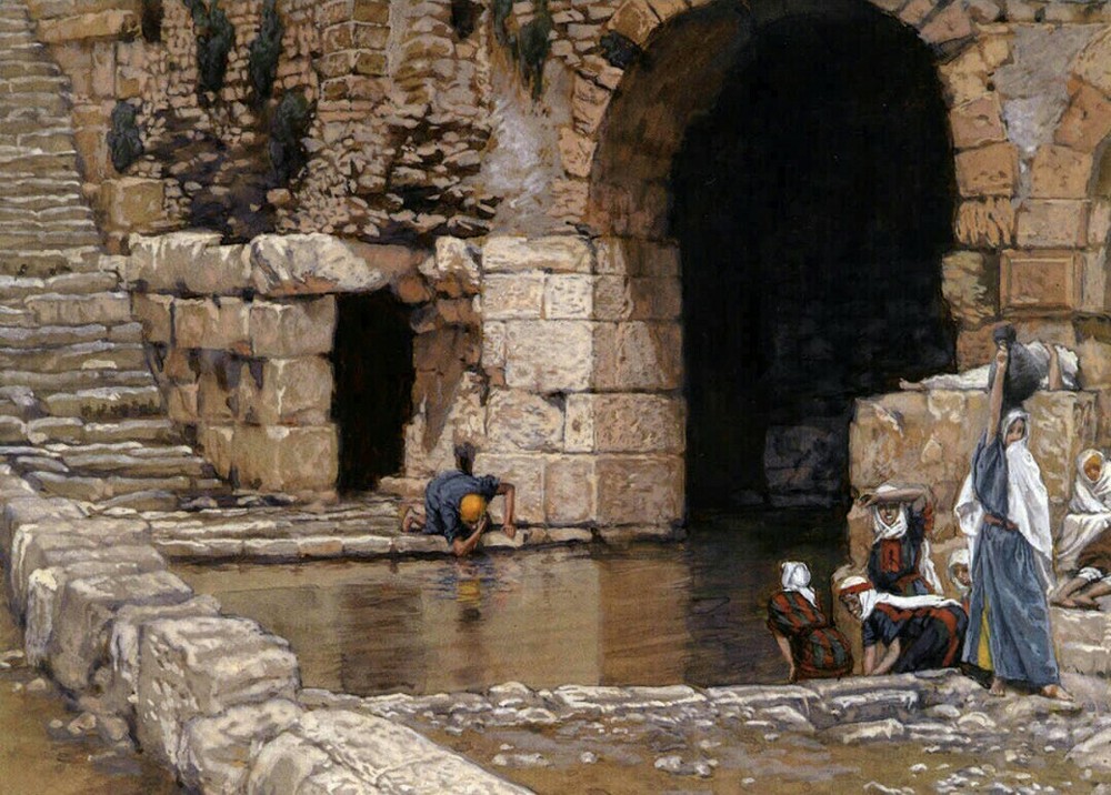 La piscina di Siloe, James Tissot, Brooklyn Museum New York