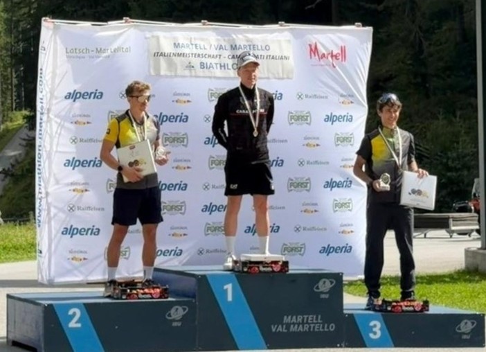 Nicola Giordano terzo ai Campionati Assoluti di biathlon estivo Nicola Giordano terzo ai Campionati Assoluti di biathlon estivo