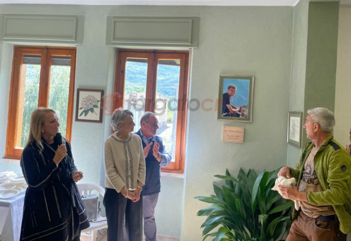 Lo scoprimento della targa Lo scoprimento della targa