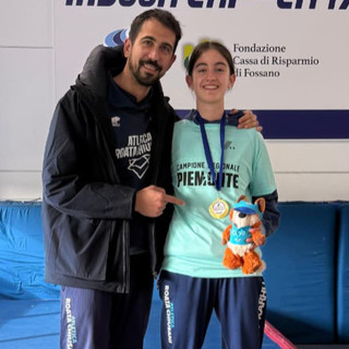 Annalisa Magliano è campionessa regionale indoor Under 16 di salto triplo