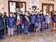 Foto di gruppo per le Penne nere insieme al sindaco Dovetta