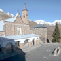 Il santuario di Sant'Anna di Vinadio imbiancato, ritratto dalle webcam iGate Il santuario di Sant'Anna di Vinadio imbiancato, ritratto dalle webcam iGate