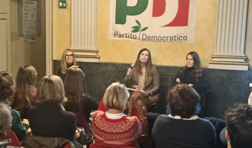 Un incontro al Circolo del Partito Democratico di Savigliano