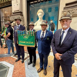 Le Penne Nere di Ceva a Milano per il 107° anniversario di fondazione dell'Ana Le Penne Nere di Ceva a Milano per il 107° anniversario di fondazione dell'Ana