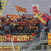 Tifoseria Bra Font al Giuseppe Sivori di Sestri Levante (Credit foto Sport People)