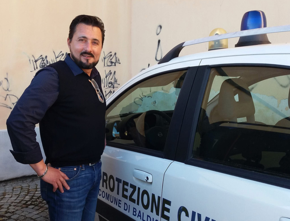 Il sindaco di Baldissero d'Alba Michele Lusso Il sindaco di Baldissero d'Alba Michele Lusso