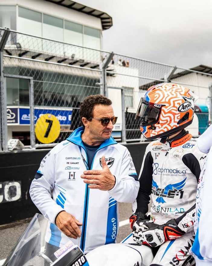 Edoardo con Max Gazzarata