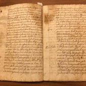 Alcune pagine del manoscritto