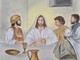 “Gesù Eucaristia”, disegno dell’artista Pinuccia Sardo