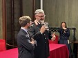 Alcuni momenti della cerimonia tenuta in Sala Consiglio Alcuni momenti della cerimonia tenuta in Sala Consiglio