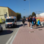 I soccorsi in via Pertini I soccorsi in via Pertini