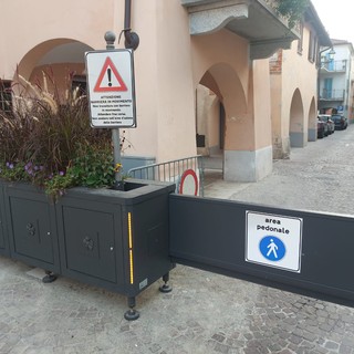 Il nuovo varco automatico di Bene Vagienna