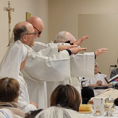 Alla Piccola Casa di Cuneo la messa per la Giornata mondiale del malato [FOTO]