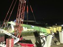Asti-Cuneo, sul cantiere del viadotto sulla Sp7. Cirio, Gabusi e Bussalino: "Ultimo sforzo prima della consegna alla fine dell’anno"