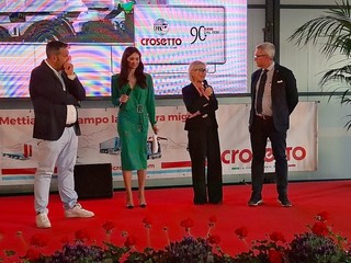 Nelle immagini alcuni momenti della festa tenuta presso la sede aziendale di Marene