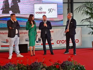 Sul palco il primo cittadino di Marene Alberto Deninotti