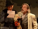 Pinuccio Bellone in scena durante una rappresentazione teatrale Pinuccio Bellone in scena durante una rappresentazione teatrale