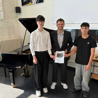 Cuneo, borsa di studio “Davide Medori”: premiati ex aequo due studenti del Liceo Musicale