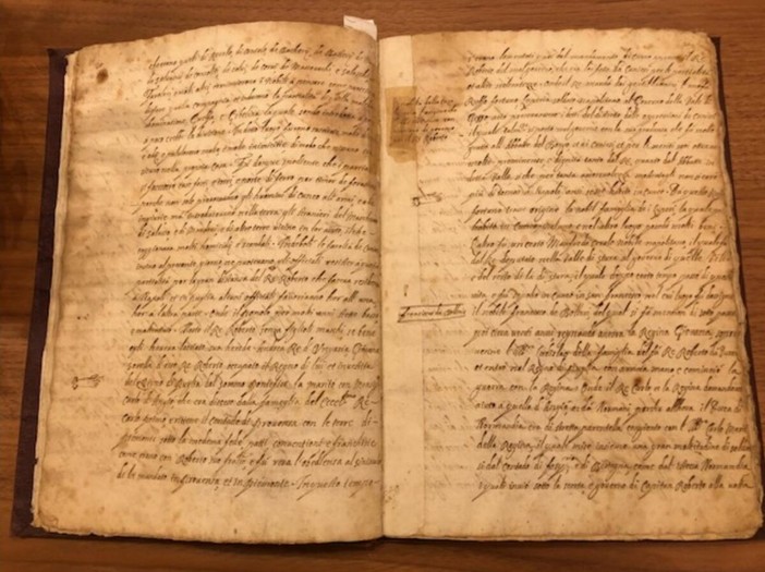 Alcune pagine del manoscritto Alcune pagine del manoscritto