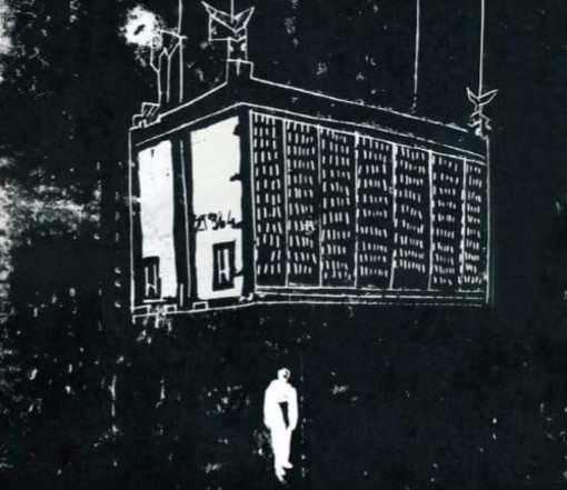 Immagine dalla locandina del film &quot;Portuali&quot; di Perla Sardella