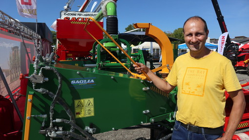 Saglia Macchina Agricole di Casalgrasso e i suoi macchinari di settore alla Fiera della Meccanica Agricola di Saluzzo [VIDEO]