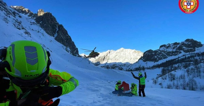 Nelle foto il luogo teatro della slavina Nelle foto il luogo teatro della slavina