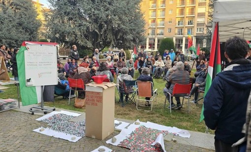 Cuneo per Gaza in presidio contro il DDL Romeo Cuneo per Gaza in presidio contro il DDL Romeo